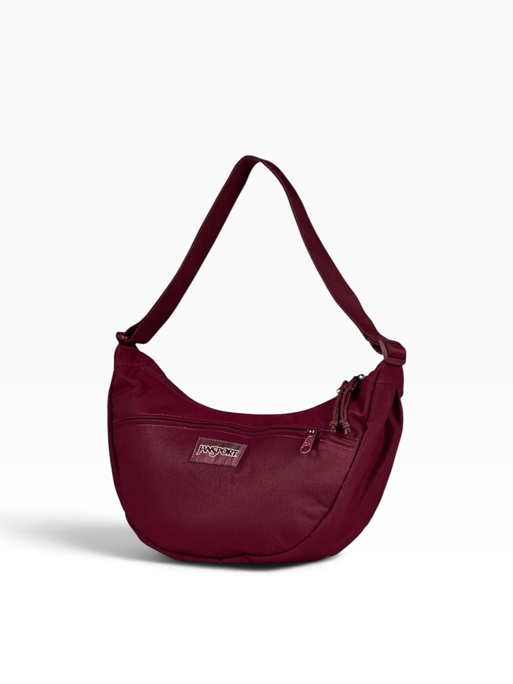 Jansport Burgundy Hobo Shoulder Bag
